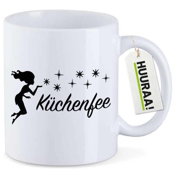 Kaffeetasse Küchenfee Sternenstaub 330ml