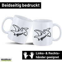 Kaffeetasse Pteranodon Dinosaurier 330ml