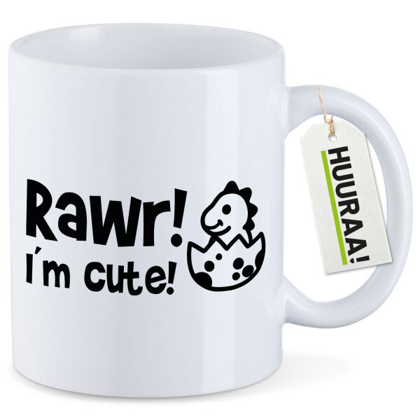 Kaffeetasse Baby Dino I`m cute 330ml