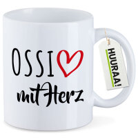 Kaffeetasse Ossi mit Herz 330ml