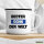 Emaille Tasse Bester Sohn der Welt 300ml Vintage