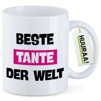 Kaffeetasse Beste Tante der Welt 330ml