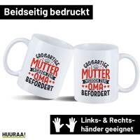Kaffeetasse Großartige Mütter werden zur Oma...