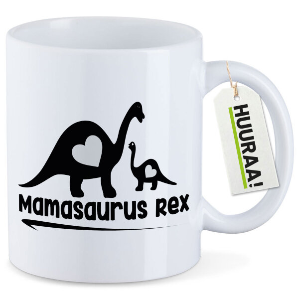 Kaffeetasse Mamasaurus Rex Dinosaurier 330ml