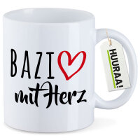 Kaffeetasse Bazi mit Herz 330ml