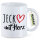 Kaffeetasse Jeck mit Herz 330ml