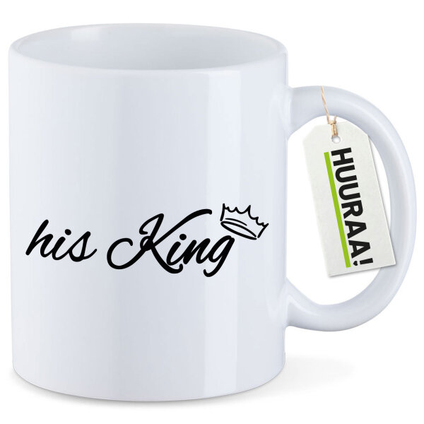 Kaffeetasse his King Krone 330ml