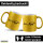 Glitzertasse his King Krone 330ml