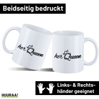 Kaffeetasse her Queen Krone 330ml