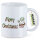 Kaffeetasse Merry Christmas Weihnachtsmann 330ml