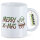 Kaffeetasse Merry X-Mas Weihnachtsmann 330ml