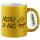 Glitzertasse Merry X-Mas Weihnachtsmann 330ml