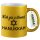 Glitzertasse Wish blessed Hanukka Schriftzug 330ml