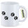 Kaffeetasse Fußtapsen Tapsen 330ml