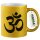 Glitzertasse Om Symbol 330ml