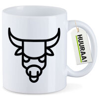 Kaffeetasse Stier Sternzeichen Symbol 330ml