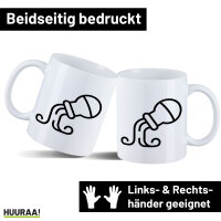 Kaffeetasse Wassermann Sternzeichen Symbol 330ml