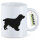 Kaffeetasse English Cocker Spaniel Silhouette 330ml