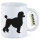 Kaffeetasse Pudel Silhouette 330ml