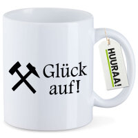 Kaffeetasse Glück auf! Ruhrpott 330ml