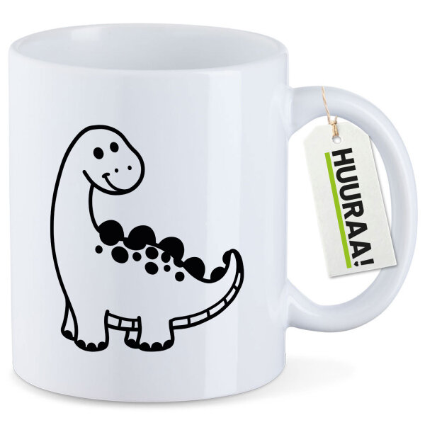 Kaffeetasse Apatosaurus  Dinosaurier 330ml