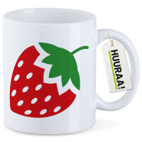 Kaffeetasse Erdbeere Strawberry 330ml