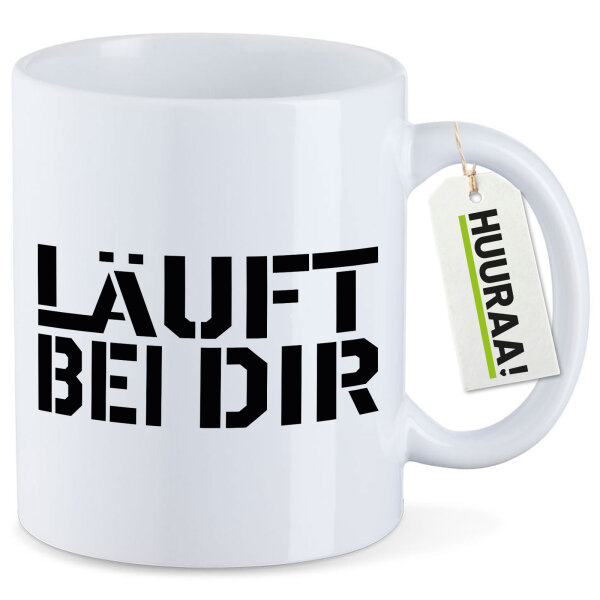 Kaffeetasse Läuft bei dir Jugendwort 330ml