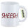 Kaffeetasse Sheesh Jugendwort 330ml