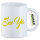 Kaffeetasse See Ya Spruch 330ml