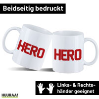 Kaffeetasse Hero Held 330ml