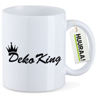 Kaffeetasse Deko King Krone 330ml