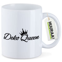 Kaffeetasse Deko Queen Krone 330ml