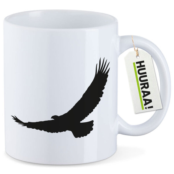 Kaffeetasse Eagle Silhouette  Adler 330ml