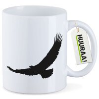 Kaffeetasse Eagle Silhouette  Adler 330ml