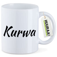 Kaffeetasse Kurwa Polnisch 330ml