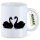 Kaffeetasse Schwan Pärchen 330ml