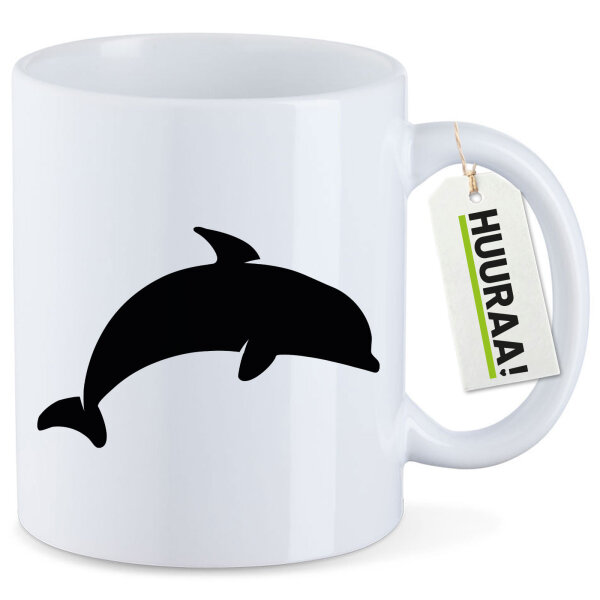 Kaffeetasse Delfin Silhouette 330ml