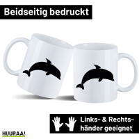 Kaffeetasse Delfin Silhouette 330ml