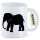 Kaffeetasse Elefant Silhouette 330ml
