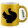 Glitzertasse Eichhörnchen Silhouette 330ml
