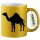 Glitzertasse Dromedar Kamel Silhouette 330ml