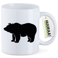 Kaffeetasse Bär Silhouette 330ml