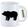 Kaffeetasse Bär Silhouette 330ml