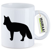 Kaffeetasse Fuchs Silhouette 330ml