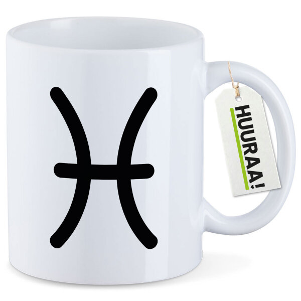 Kaffeetasse Fische Sternzeichen Zeichen 330ml