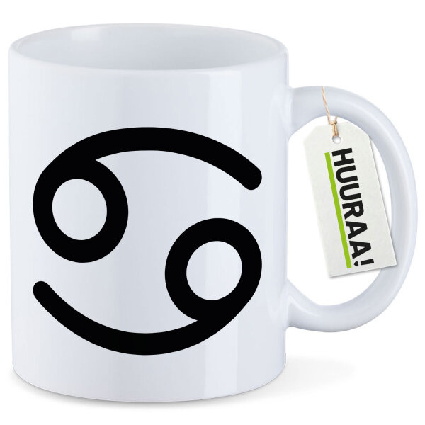 Kaffeetasse Krebs Sternzeichen Zeichen 330ml