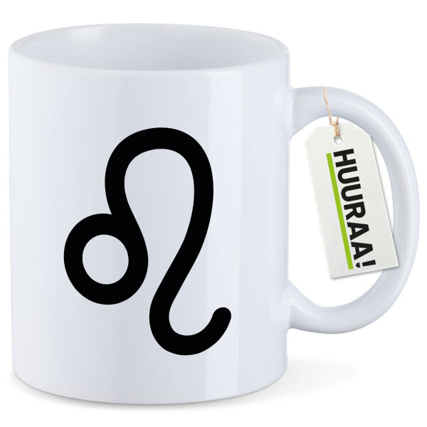 Kaffeetasse Löwe Sternzeichen Zeichen 330ml