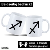Kaffeetasse Schütze Sternzeichen Zeichen 330ml
