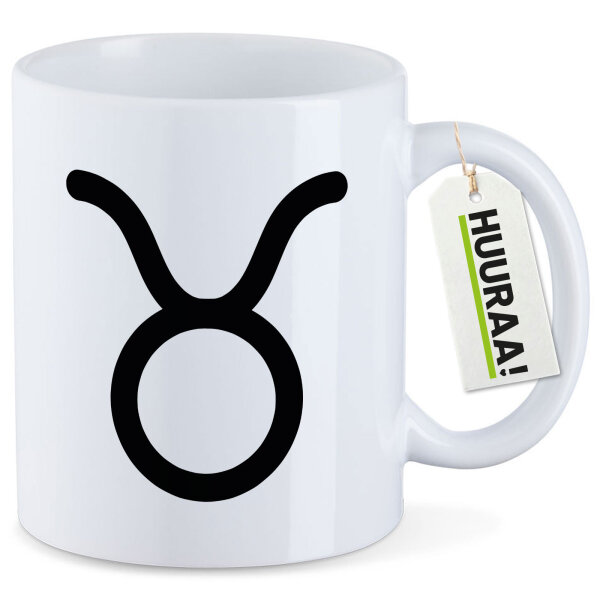 Kaffeetasse Stier Sternzeichen Zeichen 330ml