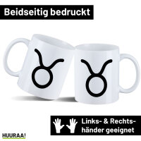 Kaffeetasse Stier Sternzeichen Zeichen 330ml